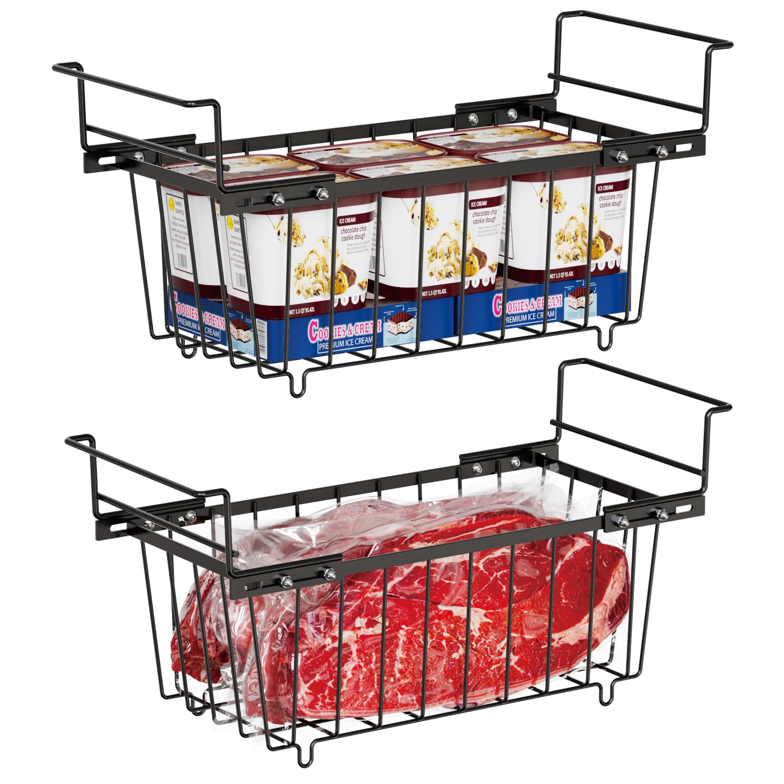 Amazon.com: iSPECLE Freezer Organizer Bins - Fit 7 Cu.Ft Chest